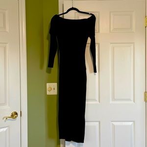 NWT Off The Shoulder Sweater Dress